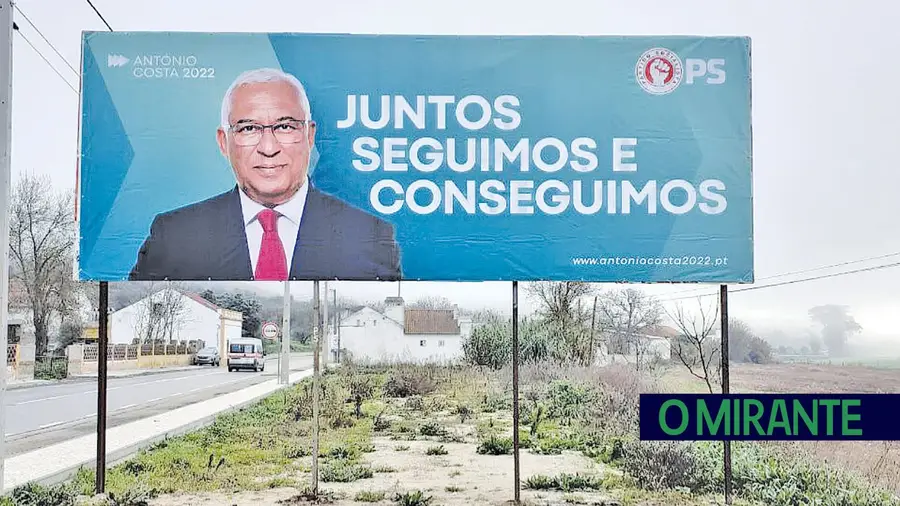 PS obrigado a retirar cartaz publicitário na Chamusca