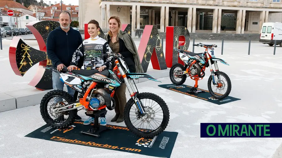 <strong>Tomás Santos é uma promessa do motocross em Tomar </strong>