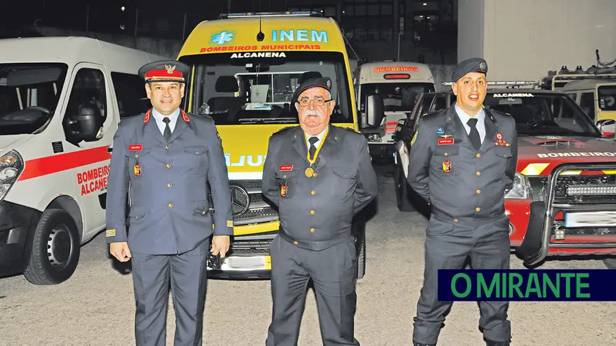 Paulo Silva, Jorge Frazão e Sancho Dias são os novos rostos do comando dos Bombeiros Municipais de Alcanena