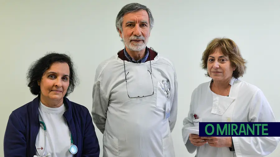 Médicas Cristina Esteves e Cristina Santos e o nutricionista Santo Amaro são os pioneiros da consulta da diabetes