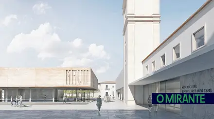 Museu de Abril em Santarém vai custar 7,4 milhões de euros (FOTO – Imagem da proposta de arquitectura)