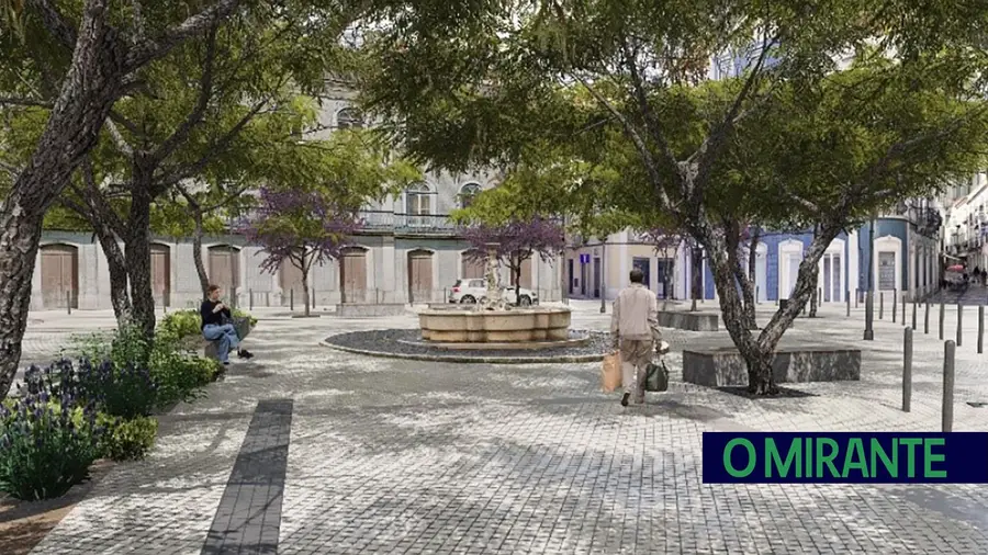 Largo de Marvila em Santarém vai ser requalificado