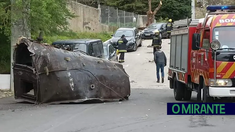 Explosão em carpintaria faz um morto em Castanheira do Ribatejo