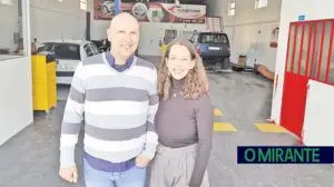 Marco e . Catarina Pauzinho são apaixonados por automóveis e por servir bem os clientes (foto DR)