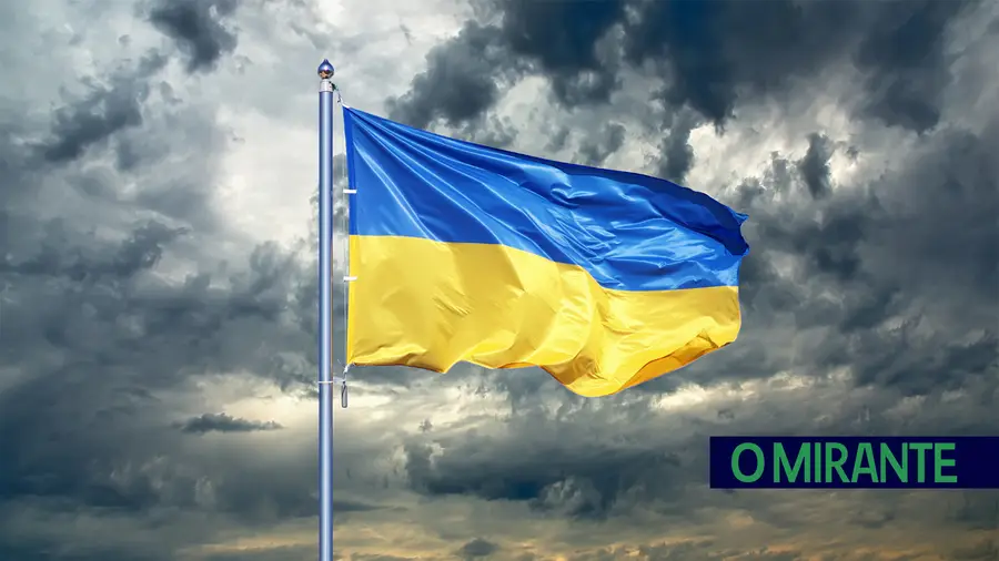 FOTO ILUSTRATIVA – FOTO DR – Bandeira da Ucrânia