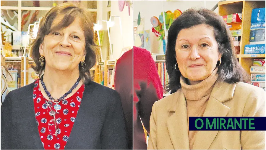 Júlia Morgado e Maria Celeste Sousa duas professoras que dignificam o ensino em Tomar