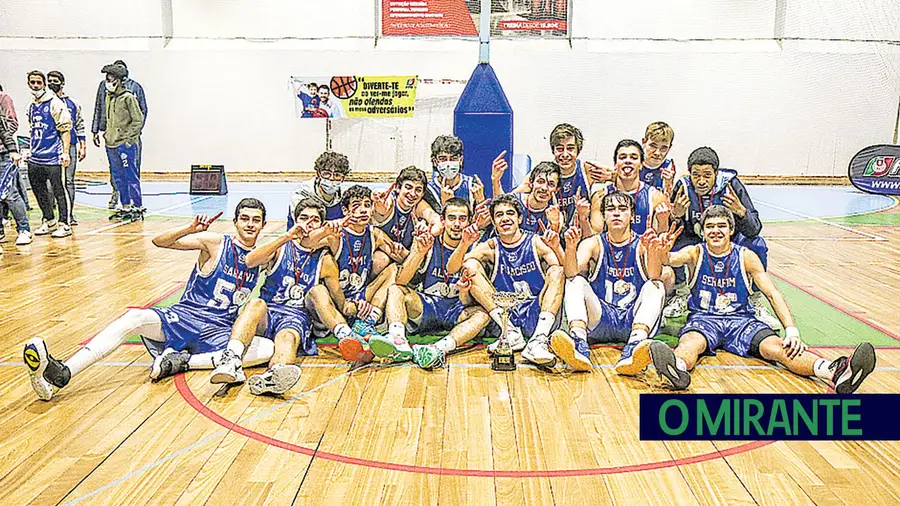 Equipa masculina de sub-18 do Rio Maior Basket/MVP Academy não perde há 22 jogos do campeonato distrital – foto DR