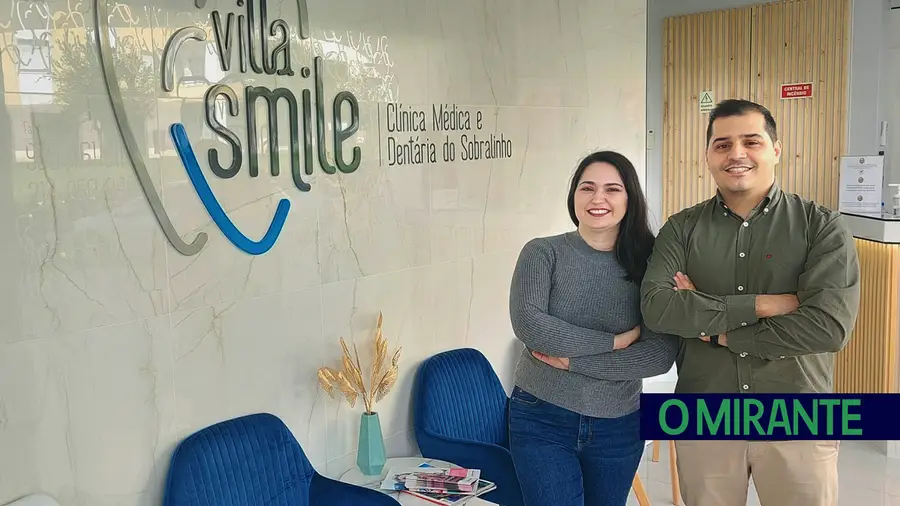 Tatiana Loureiro e Tiago Nunes são dois dos rostos da Villa Smile no Sobralinho