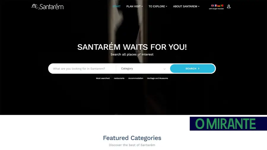 Traduções criativas do <em>site</em> de turismo da Câmara de Santarém geram polémica