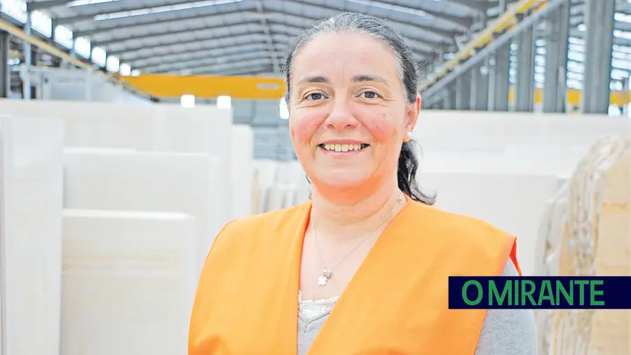 Ana Luís diz-se orgulhosa por ter dado seguimento ao negócio das pedreiras iniciado pelo seu avô em Pé da Pedreira