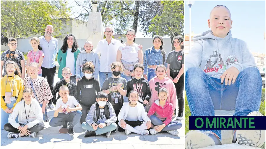 A turma do 5º E mobilizou-se para ajudar o colega que sofria de bullying. António Branco sofre de alopecia desde os 4 anos