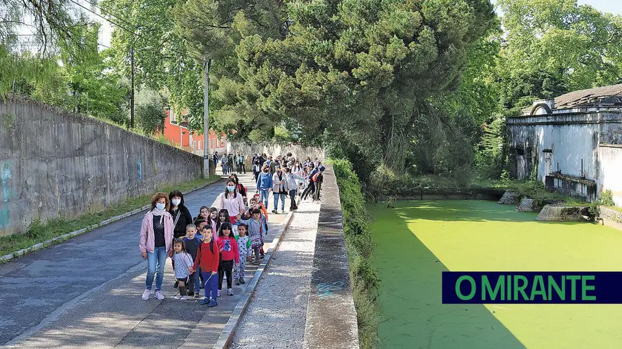 O Eco-trilho da Vala é um percurso com cerca de 5 km que liga a antiga Fábrica de Fiação ao Açude de Pedra. FOTO – CM Tomar