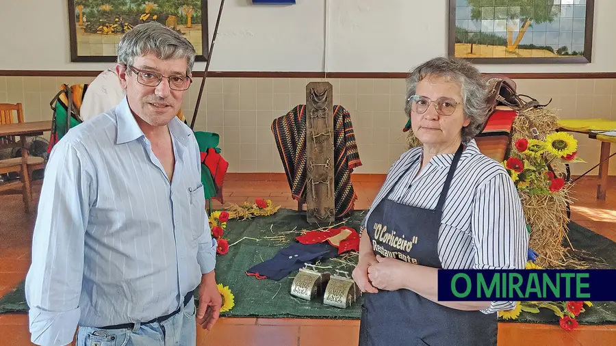 Luís Vieira e Margarida são gerentes do restaurante O Corticeiro