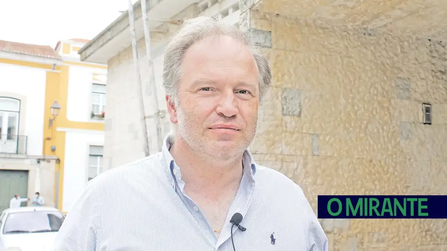 Pedro Ribeiro, presidente da Comunidade Intermunicipal da Lezíria do Tejo (CIMLT) e da Câmara de Almeirim