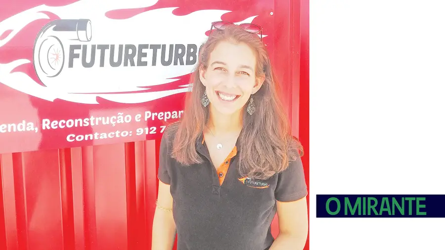 Catarina Pauzinho é gerente da Futureturbo de São Vicente do Paúl. fotoDR