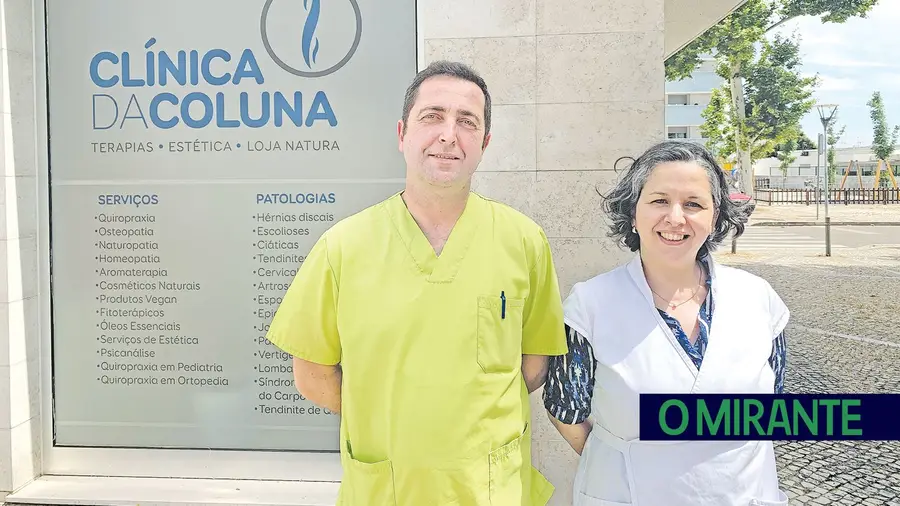 A prioridade dos gerentes da Clinica da Coluna em Abrantes é o bem estar dos seus clientes. fotoDR