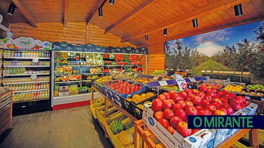 Nas lojas Copa pode ser adquirida uma vasta variedade de legumes e frutas. fotoDR