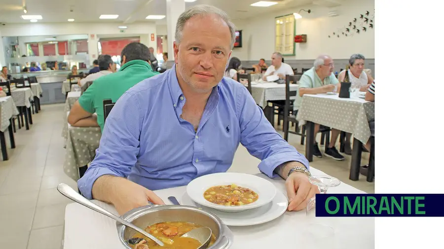 O presidente da Câmara de Almeirim, Pedro Ribeiro, não escondeu a satisfação por a Sopa da Pedra ser reconhecida pela UE como Especialidade Tradicional Garantida