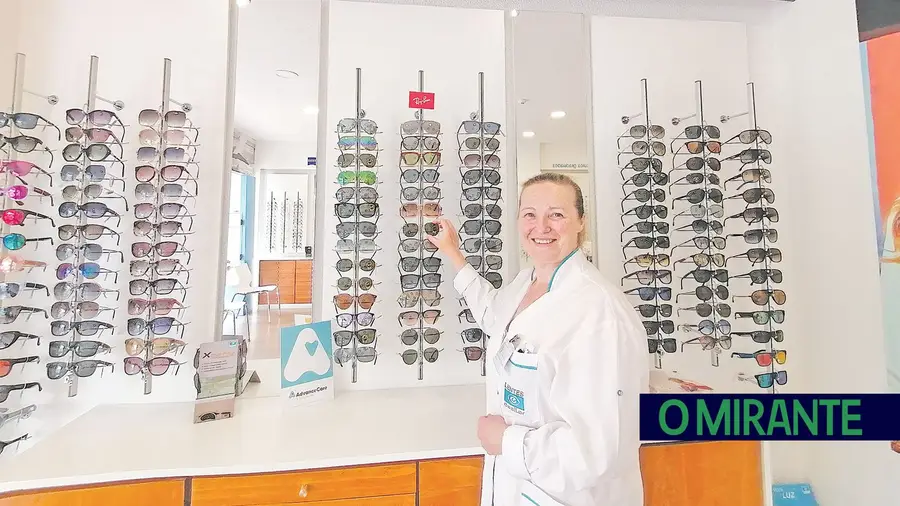 Susana Silva, técnica comercial de óptica ocular na Prisma Óptica, em Alverca do Ribatejo