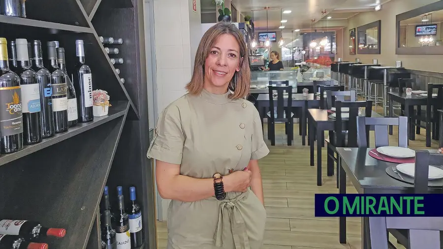 Zita Brazão é a proprietária do restaurante Padeirinha dos Leitões, em Almeirim. fotoDR