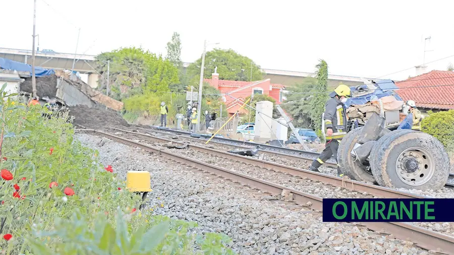 A passagem, de nível do Peso encontra-se encerrada desde o acidente mortal ocorrido em Abril de 2020