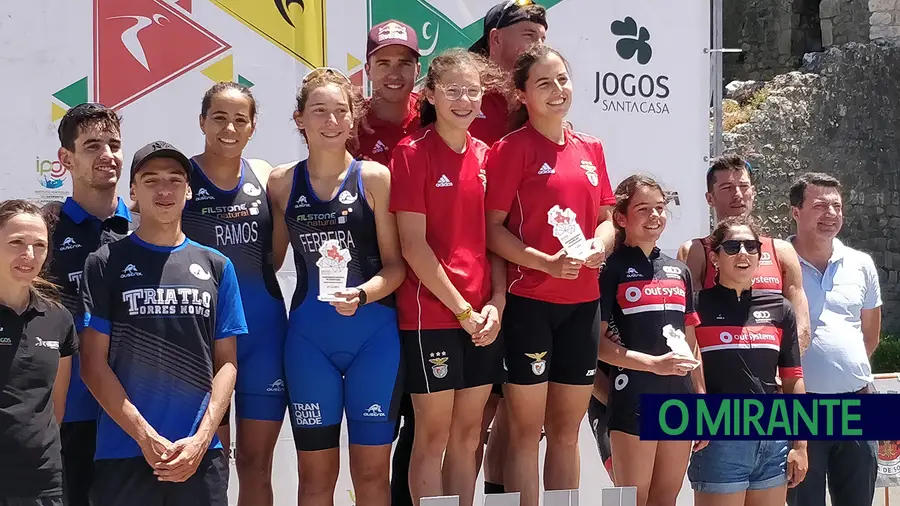 CN Torres Novas vice-campeão nacional de triatlo em estafetas mistas
