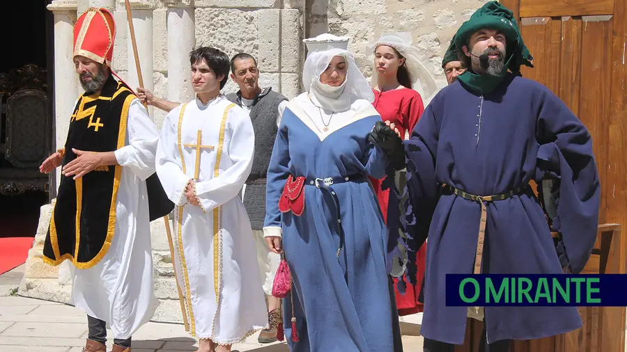 Vídeo. Cortes & Lendas de Santarém Medieval regressam ao Convento de S. Francisco