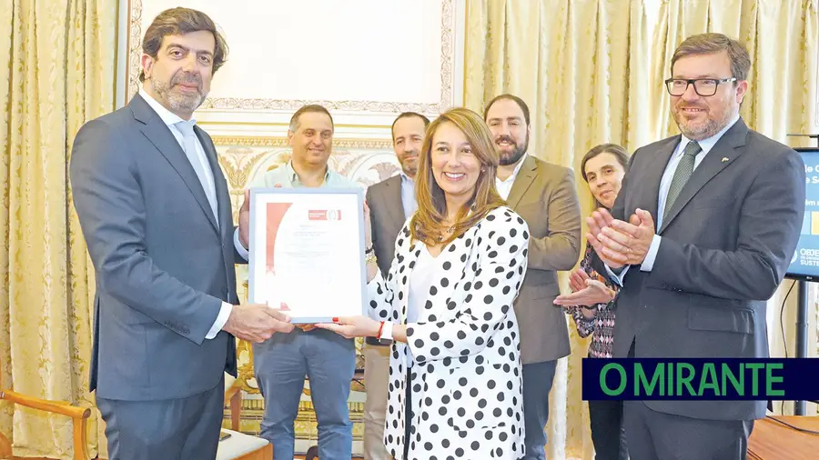 Águas de Santarém foi a primeira empresa portuguesa a ser distinguida pela Bureau Veritas com a certificação do Sistema de Gestão de Responsabilidade Social e Corporativa