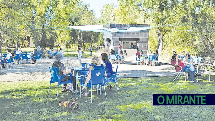 Esplanada do Parque do Bonito, no Entroncamento, fecha após dois assaltos no espaço de 15 dias – FOTO – Facebook Cais do Bonito