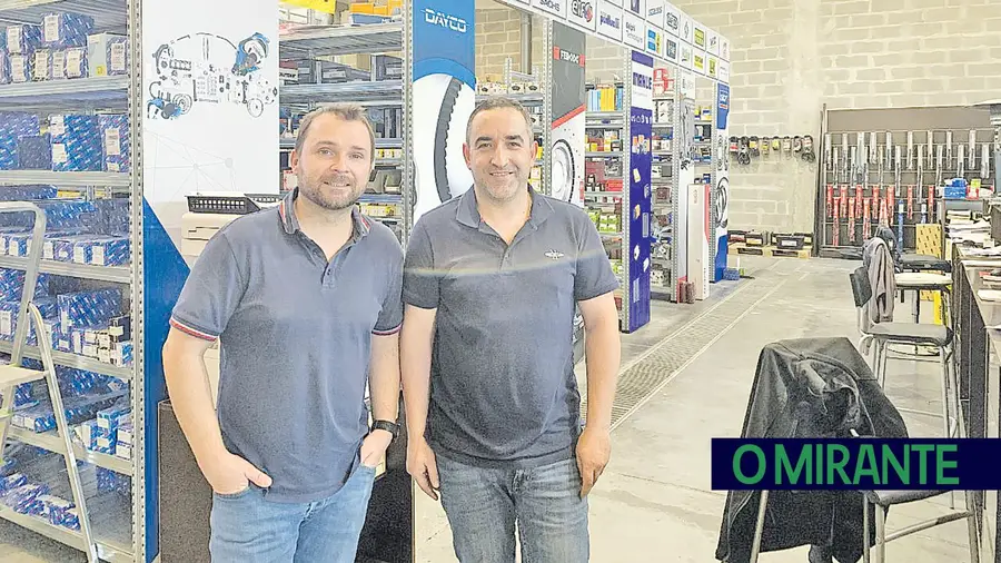 Pedro Costa e Hugo Venâncio são os rostos da H&P Parts de Tomar