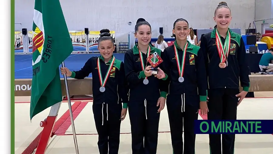 Zona Alta em grande no nacional de ginástica artística