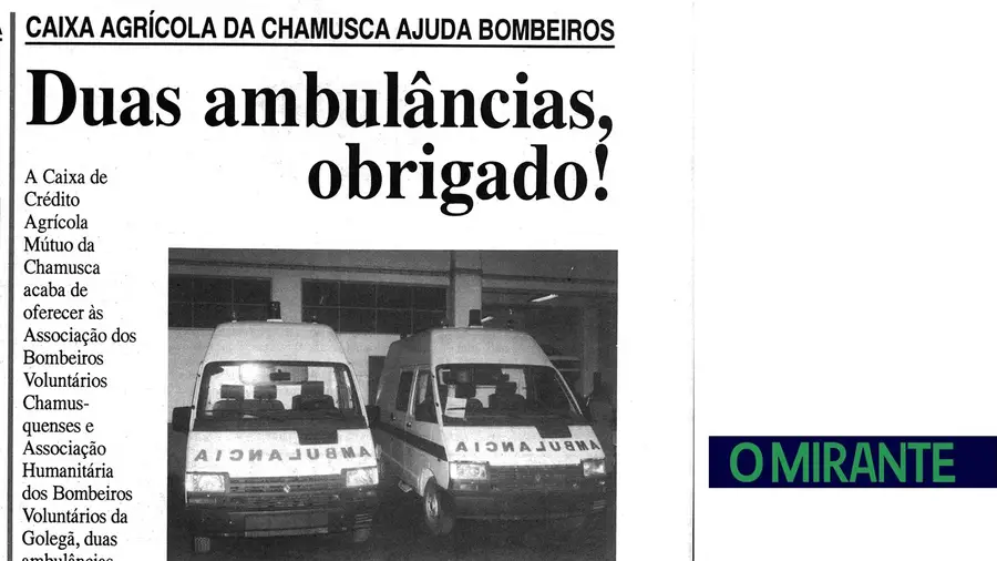 Bons tempos Caixa Agrícola da Chamusca!