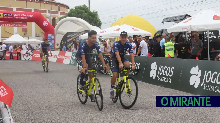 Vídeo. Vila Franca de Xira voltou a acolher a Volta a Portugal em bicicleta