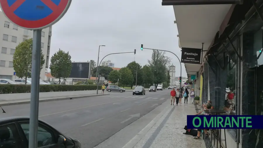 Mexidas no trânsito em avenidas centrais de Santarém