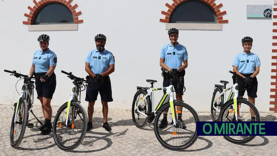 GNR do concelho de Azambuja recebeu bicicletas eléctricas