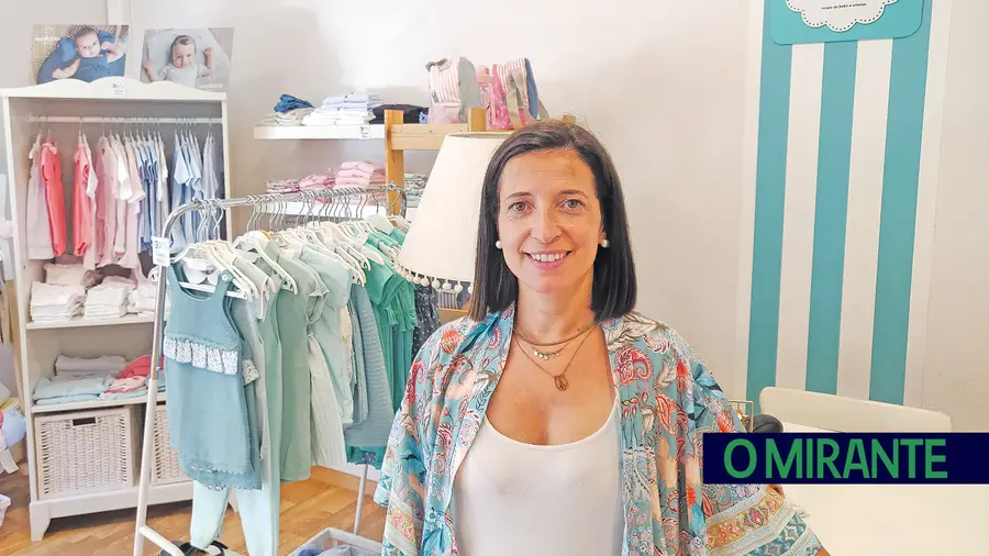 Teresa Sousa abriu a sua loja em Coruche há oito anos