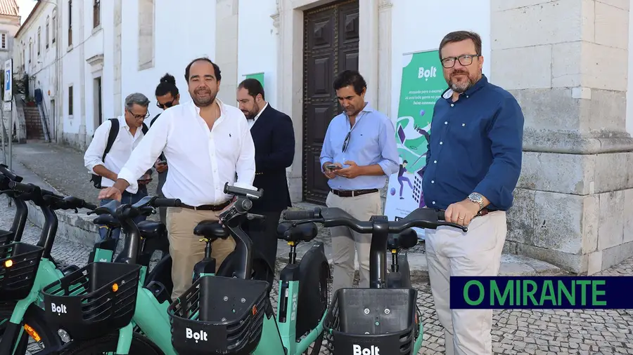 Vídeo. Galeria de Fotos. Mais trotinetas e novidade das bicicletas eléctricas em Santarém