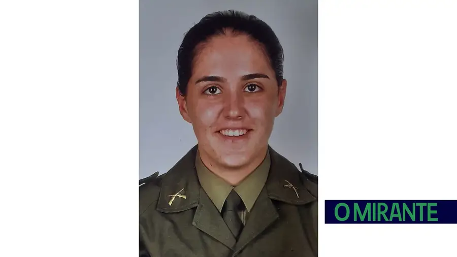 Vanessa Couto é militar do Exército afecta ao Presídio de Tomar. fotoDR