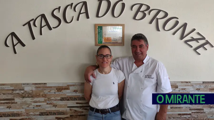Alexandre Caetano é sócio gerente do restaurante Tasca do Bronze em Almeirim. fotoDR