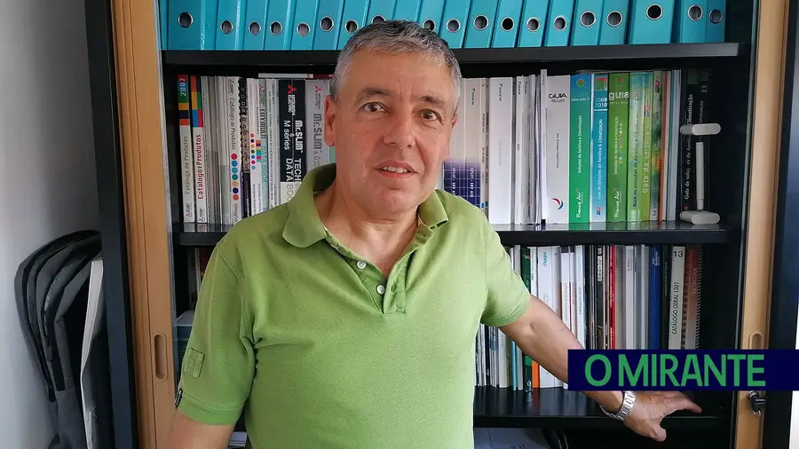 António Chora é o proprietário da Arcofrigo – ar condicionado e ventilação com sede em Rio Maior. fotoDR