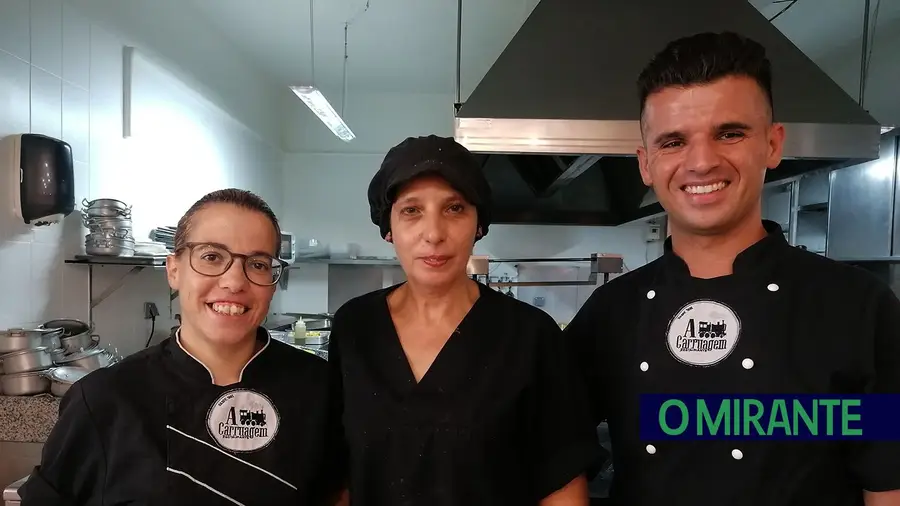 Ana Ferreira, Paula Rôxo e Luís Simãozinho (proprietário)