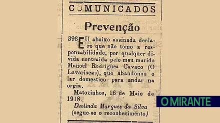 Outros tempos quando a violência doméstica tinha outros nomes