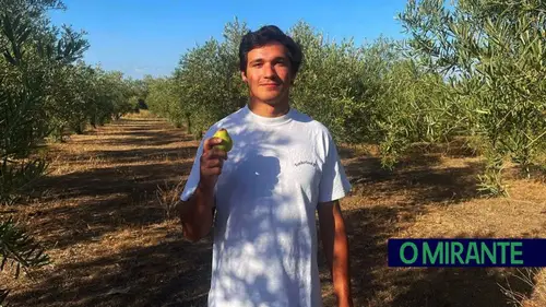 Afonso Simões, estudante de Medicina, aproveita a pausa lectiva para juntar dinheiro para viagens