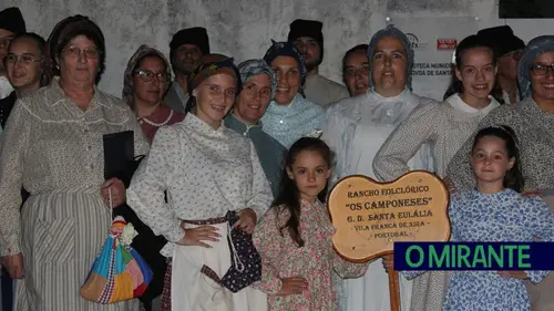 Rancho Folclórico “Os Camponeses” do Grupo Desportivo de Santa Eulália é o que coloca mais jovens em palco