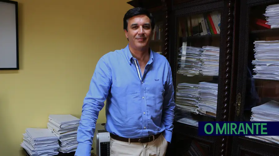 Jorge Humberto Malacas é solicitador, com escritório em Santarém, há 24 anos