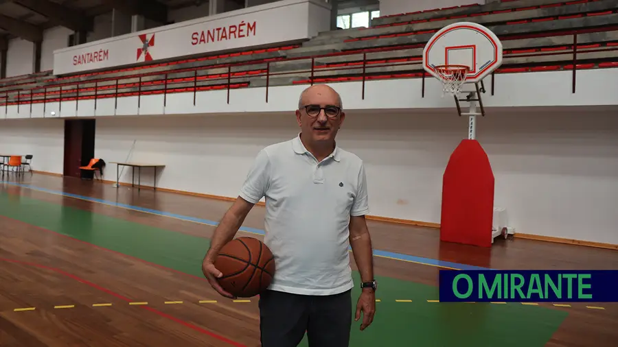 José Daniel Oliveira é o presidente do Santarém Basket que este ano comemorou o 24º aniversário