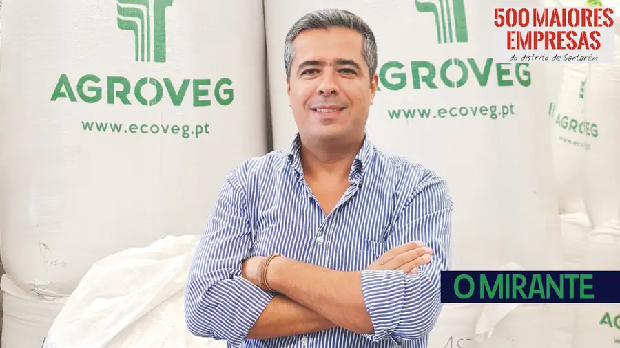 David Dias, director da Ecoveg SA, empresa importadora e exportadora de produtos para a agricultura que está sediada em Almeirim