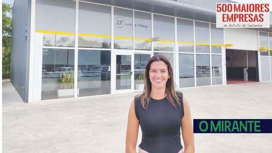 Madalena Leal sócia-gerente da Leal & Filhas Lda, empresa do ramo automóvel com sede em Coruche