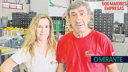 José Marques e Ana Paula Marques são os administradores da Hortomarques, empresa sediada na Zona Industrial de Tomar