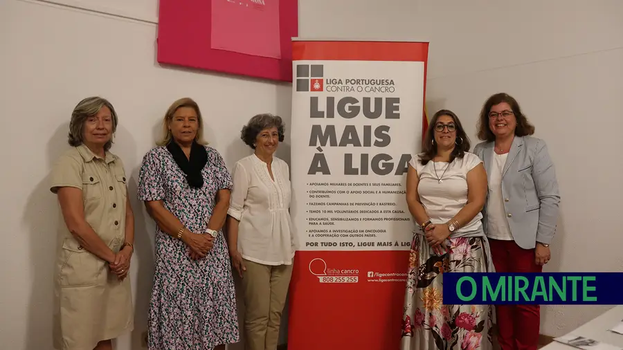 Grupo de Apoio de Santarém da Liga Portuguesa Contra o Cancro vai realizar uma caminhada, a 15 de Outubro, em parceria com a Associação Comercial, Empresarial e Serviços de Santarém e o Ginásio 100%